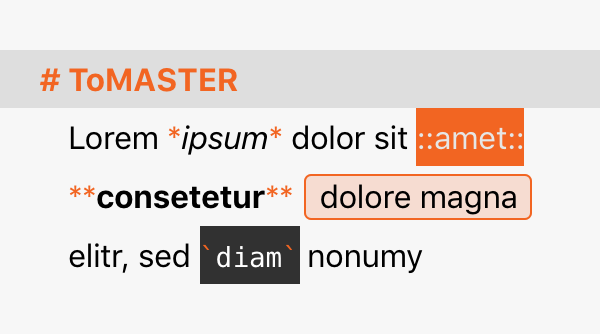 Editor Theme “ToMASTER“ by ToMASTER