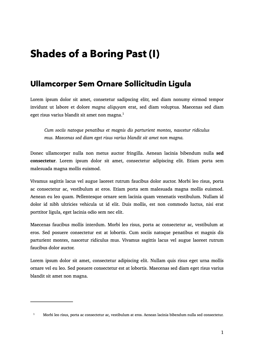 Shades of a Boring Past (I) Preview 1