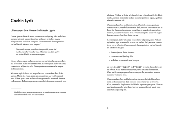 Export Style “Cochin Lyrik“ by Stephan Ronkov